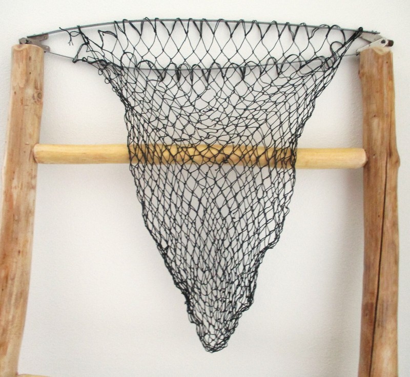 Antique/Vintage Stream or Fly COMPACT FISHING NET