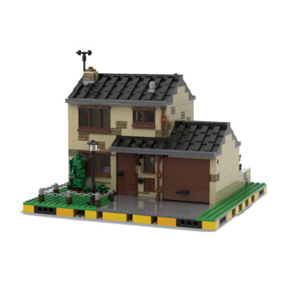 House With Observatory Building Toys Set from Movie 1531