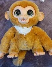 FurReal Interactive Plush "Fur Real"  Pet Monkey Toy HASBRO 2017 Works Great!