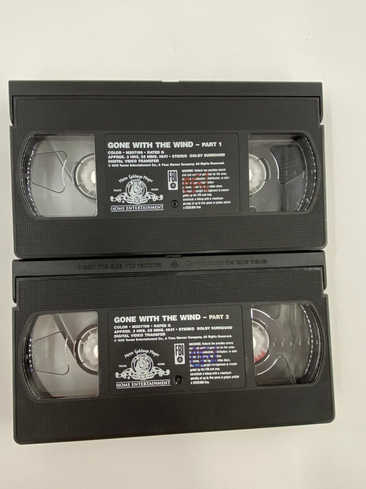 Gone With the Wind VHS - 2 Tape Box Set - Image 3 of 4