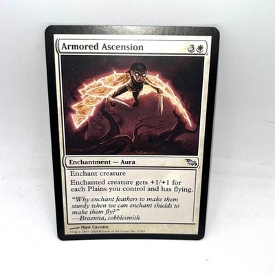 Armored Ascension 2 Uncommon Shadowmoor Magic: The Gathering Lightly Played