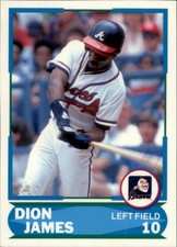1988 Score Young Superstars I #7 Dion James - BB