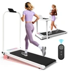 Foldable Treadmill with Handle Bar & Incline 2 in 1 Portable for Home Office