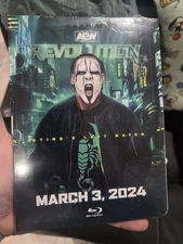 Aew Revolution 2024  Blu-ray Disc (March 3rd 2024) Brand New Sealed