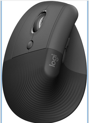 Logitech Lift Wireless Vertical Mouse - Graphite (Left-Handed)