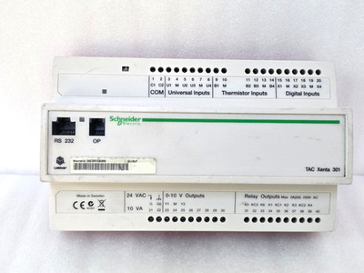 Schneider TAC Xenta 301 / 301/N/P / 0-073-0009-2 / HW 2.2 SysV. 3.84 Controller