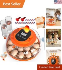 Fully Automatic 18-Egg Incubator with Egg Turning  Real-Time Monitoring System
