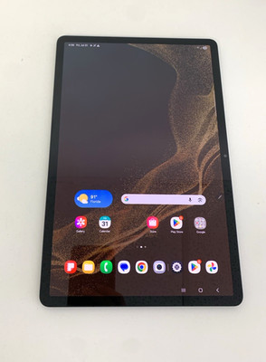Samsung Galaxy Tab S8+ Plus 5G - X808U - 12.4'' 128GB Black Unlocked - Good Cond