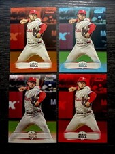 2025 Topps Stadium Club Aaron Nola Bronze, Red, & Light Blue Foil & Base #145