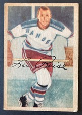 Leo Reise 1953-54 Parkhurst #65 - New York Rangers G/VG (R7)