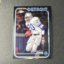 2024 Topps Chrome Football Billy Sims #70 Detroit Lions