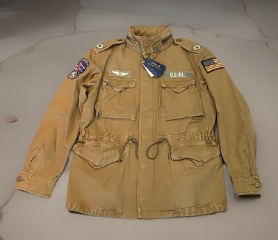 Polo Ralph Lauren The Iconic Field Jacket M-65 Military Army NWT
