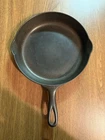 Vintage Victor Griswold # 8 Cast Iron Skillet 722 B w/Heat Ring