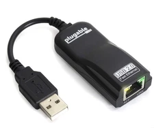 USB 2.0 to Ethernet Fast 10/100 LAN Wired Network Adapter - Driverless and Co...