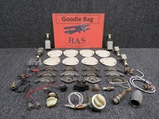 1960 Cessna 210 Goodie Bag with Coupler, Switches, Mic Jacks, etc 1960 Cessna 210 Goodie Bag with Coupler, Switches, Mic Jacks, etc