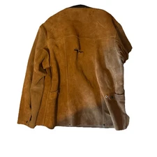 BLACK STALLION COWHIDE LEATHER WELDING JACKET SIZE XL CENTRAL WELDING SUPPLY