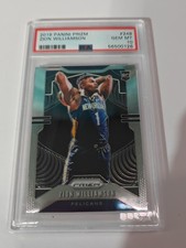 2019-20 Panini Prizm Rookie Zion Williamson #248 PSA 10 0126