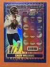 2024 Contenders Optic Caleb Williams RC /99 “Winning Ticket” Prizm 9/99 Bears