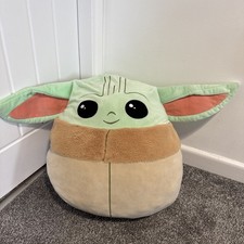 Large Squishmallow 20" Star Wars Baby Yoda Grogu Mandalorian Kelly Toys 2022