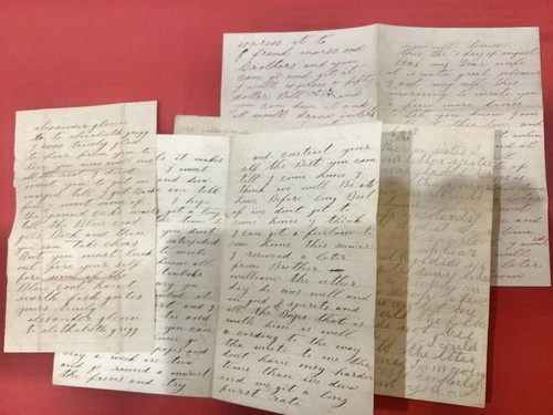 HOARD OF CIVIL WAR SOLDIER LETTERS - JAMES SNOW NASHVILLE TN