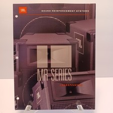 JBL MR Series Loudspeakers Brochure Fold Out ...