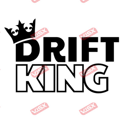 Driftking sticker Decal Racing Vinyl Car Window Bumper Laptop