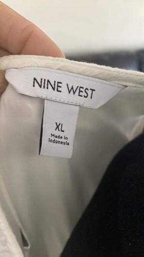 NINE WEST XL Maxi Sleeveless white Dress - Picture 8 of 10