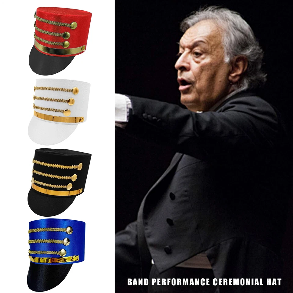 Sombrero de líder de anillo Cascanueces Vestir Sombrero de copa Árbol de Navidad Topper Foto 4 de 4