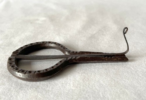 Antik / Vintage Rost Eisen Mundharfe Jude / Maultrommel Musikinstrument #KB5