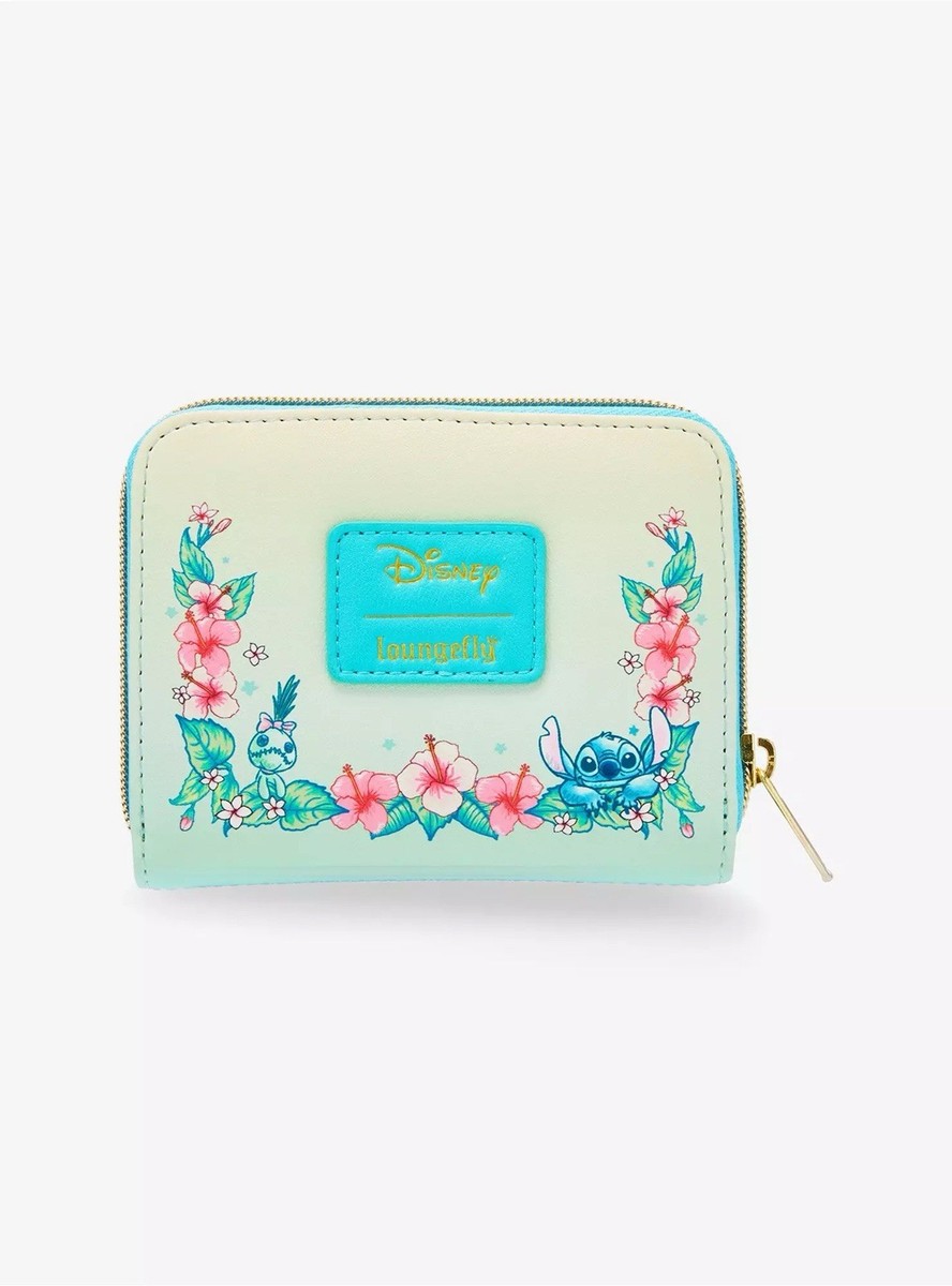 NWT Loungefly Disney Lilo & Stitch Floral Mini Backpack 