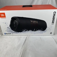 JBL Charge 5 Portable Speaker System - Black