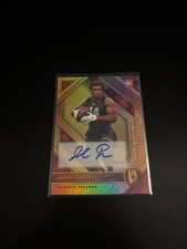 Jared Pinkney 2020 Panini Gold Standard Auto /199 RC Falcons 167