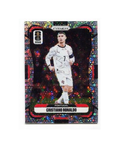 Panini 2026 Prizm FIFA World Cup Soccer Cristiano Ronaldo #367 Disco Prizm