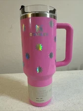 Stanley x Target Exclusive Popsicle Pink Starburst 40oz Tumbler Cup (dented)