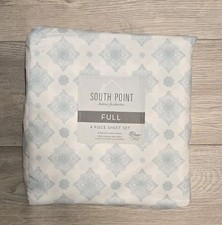 South Point Home Fashions Microfiber 4-piece Full Sheet Set Bombay Medallion