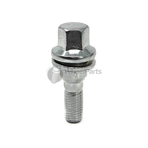 Wheel Bolts (16) 12x1.5 Chrome for Toyota Aygo [Mk1] 05-14 on Original Wheels - Picture 3 of 4