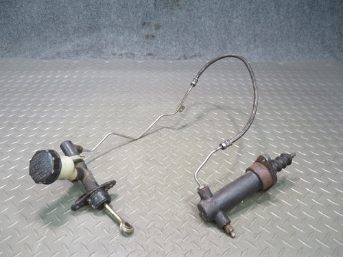 92-96 CHEVROLET CORVETTE C4 M/T CLUTCH MASTER & SLAVE CYLINDER W LINE 76K OEM