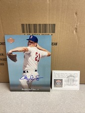 Roger Clemens 1995 Upper Deck Jumbo On Card Auto W/ UD COA 