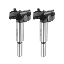 2pcs Forstner Drill Bit 40mm (1-9/16") K30/C1 Carbide Wood Hinge Hole Opener