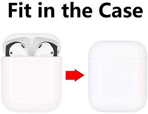 Fit in The Case AirPods Ear Tip Gel, 12 PCS 6 Pairs Ultra-Thin Anti-Slip Earb... - Picture 2 of 3
