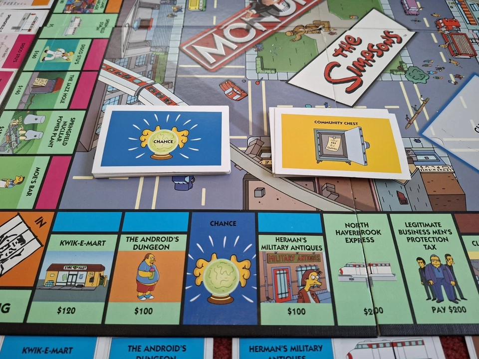 The Simpsons Monopoly Board Game 2003 - Image 3 of 4