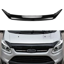 FOR FORD TRANSIT CUSTOM 2012-2018 BONNET WIND DEFLECTOR PROTECTOR GUARD BRA NEW
