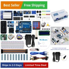 Super Starter Kit Based on Arduino UNO R3 with Tutorial and Controller Board ...