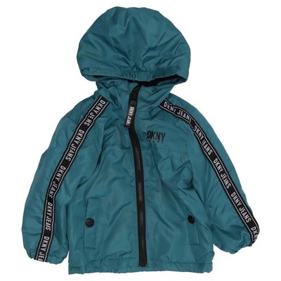 DKNY Jeans, Winterjacke, Unisex (Kinder), Größe: 92, Blau/Schwarz #tUK