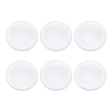 6 Pack Biconcave Lens, 3cm Dia. -7.5cm Focal Length Glass Lens, Clear