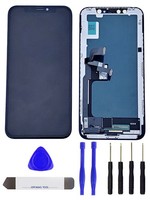 Lcd Display Retina Bildschirm Touchscreen Touch Digitizer 3D F. Iphone X Schwarz
