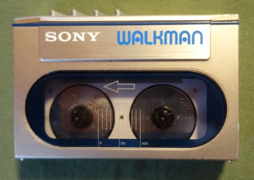 Vintage Walkman Sony WM - 10 Cassette Tape Player Japan - For Repair Parts Only