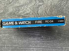 Nintendo Game & Watch Fire RC-04 Japanese with Original Box Untested SOLD AS IS!