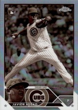 2023 Topps Chrome Javier Assad #76 Sepia Refractors Chicago Cubs 3H