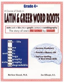 A Course of Study, Latin and Greek Word Roots, Grad... | Buch | Zustand sehr gut